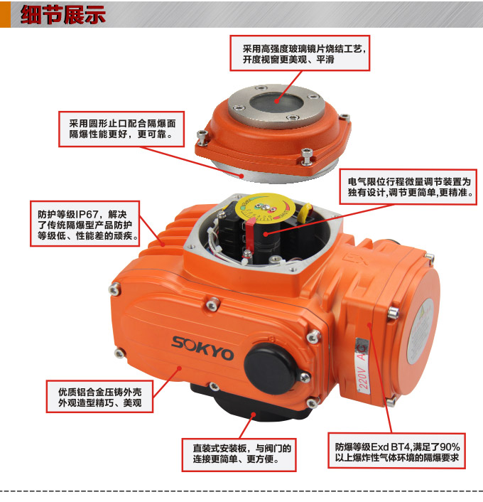 防爆電動頭,YTEx-RS50防爆電動執行器細節圖1 防爆電動頭,YTEx-RS50防爆電動執行器細節圖1