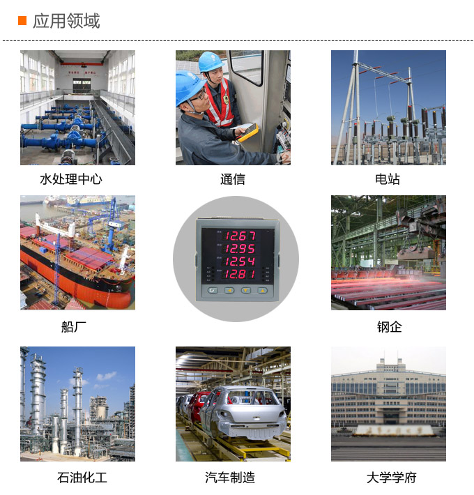 數(shù)顯控制儀，DT509智能四回路數(shù)顯表，多回路巡檢控制儀應用領(lǐng)域